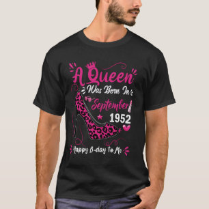 Camiseta 72. Nació Una Reina En Septiembre