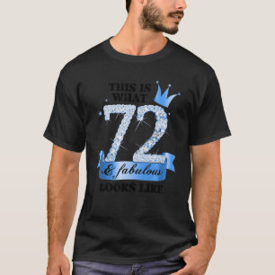 Camiseta 72 y Fabuloso Grupo Fiesta Blanco Azul Candid Phot