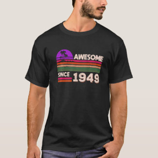 Camiseta 73.ª Nacimiento Fabulosas Mujeres Desde 1949