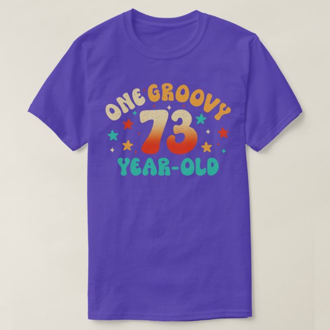 Camiseta 73.º cumpleaños 1 (Diseño del anverso)