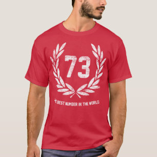 Camiseta 73 el mejor número del mundo