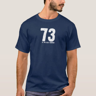 Camiseta 73 es el mejor número