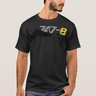 Camiseta 747 8 Jumbo Jet
