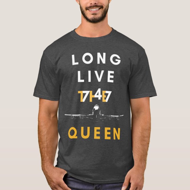 Camiseta 747 Aparato (Anverso)