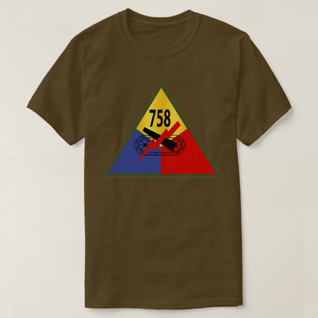 Camiseta 758º Batallón de Tanques SSI (Diseño del anverso)