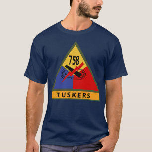 Camiseta 758º Batallón de tanques SSI con cinta de nombre