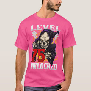 Camiseta 75.º Aniversario del Skeleton Nivel 75 Gama desblo