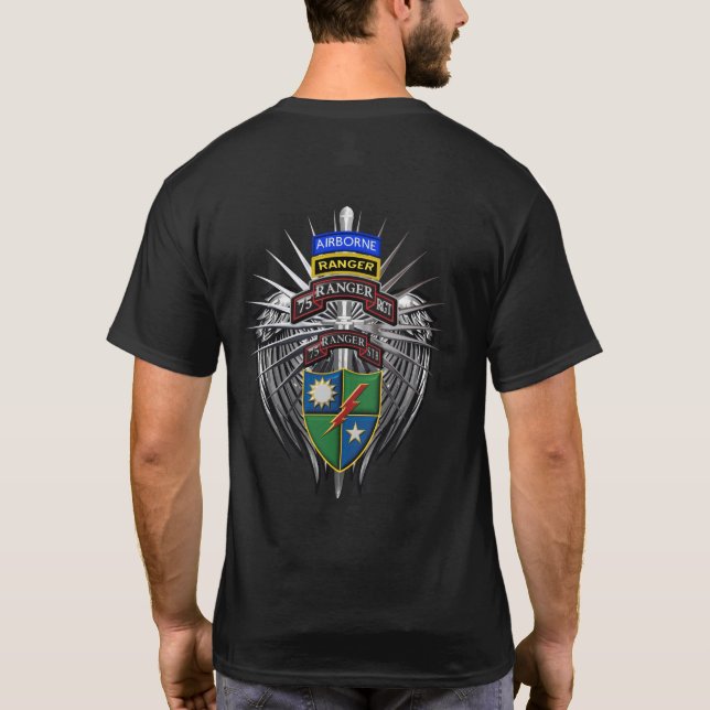 Camiseta 75.º Batallón de Tropas Especiales del Regimiento  (Reverso)