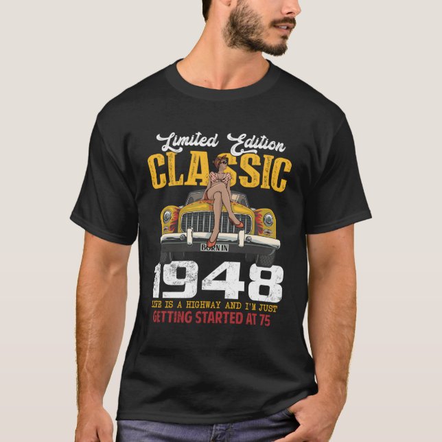 Camiseta 75.º Coche 1948 75 (Anverso)