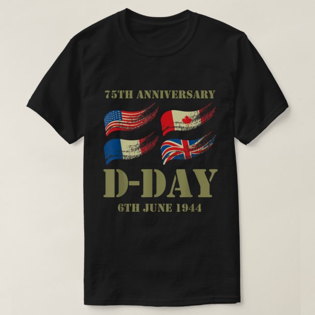 Camiseta 75° Aniversario (Diseño del anverso)