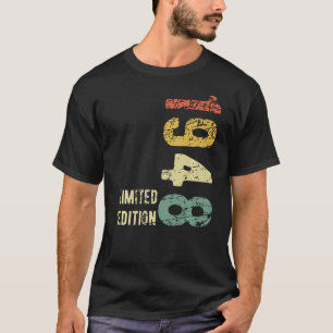 Camiseta 75 años de edad 1948 75º cumpleaños retro