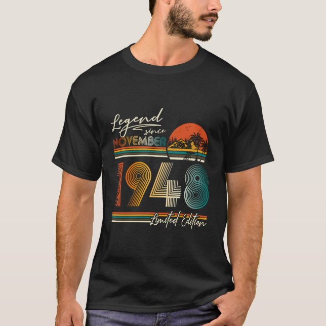 Camiseta 75 Años De Leyenda Desde Noviembre De 1948 75º Nac (Anverso)