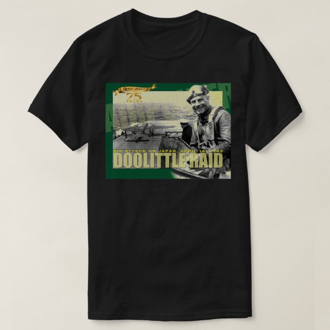 Camiseta 75th Anniversary Doolittle Raid (Diseño del anverso)