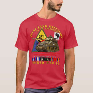 Camiseta 761ª Batallón de tanques w Tank con SSI WII EU SVC