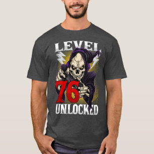 Camiseta 76.º Aniversario del Skeleton Nivel 76 Gama desblo