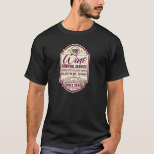 Camiseta 76.º Cumpleaños I Servicio de Eliminación de Vinos