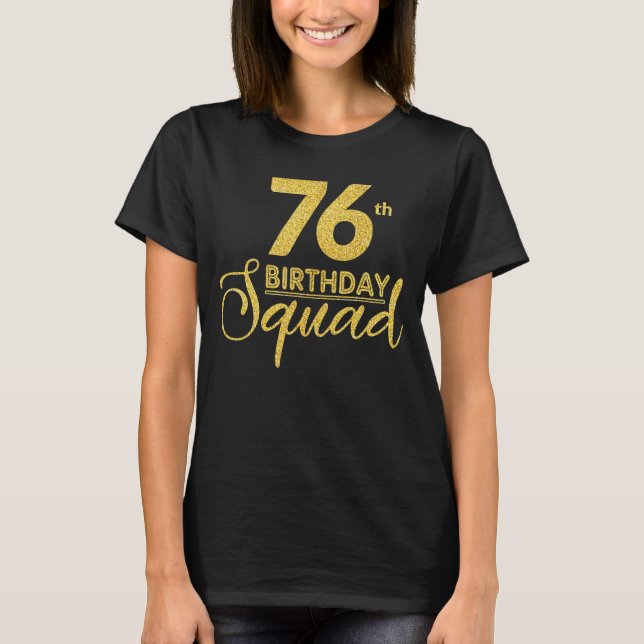 Camiseta 76.º Fiesta de la brigada de cumpleaños Gol amaril (Anverso)
