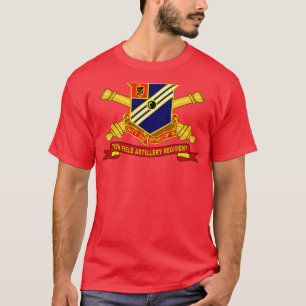 Camiseta 76.º Regimiento de Artillería de Campo DUI w Br Ri