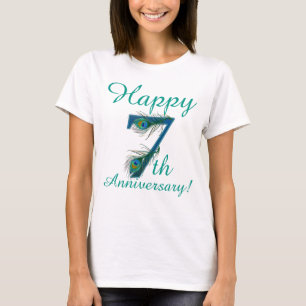 Camiseta 76 / 7º / 7º Aniversario / número 7