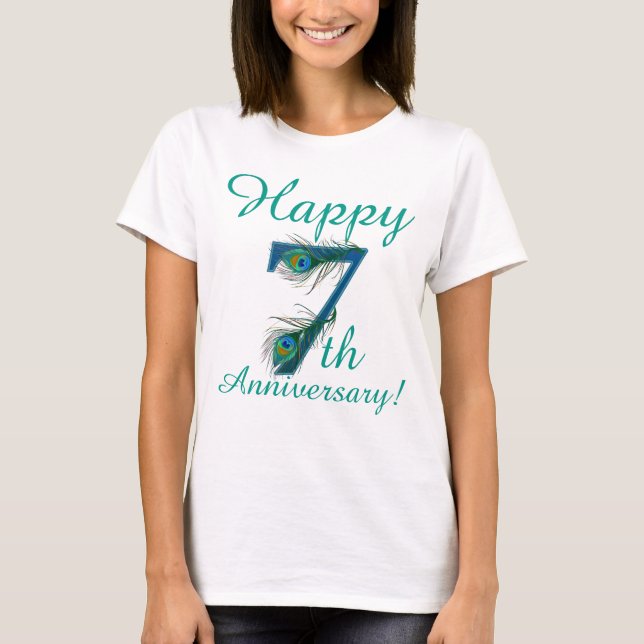 Camiseta 76 / 7º / 7º Aniversario / número 7 (Anverso)