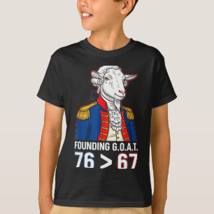 Camiseta 76 Mayor Que 67 George Washington Historia Diversi