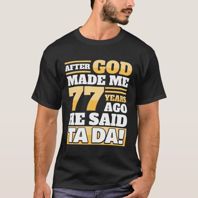 Camiseta 77.º 77 Años (Anverso)