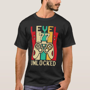 Camiseta 77.º Gamato sin bloqueo de nivel 77 del jugador de