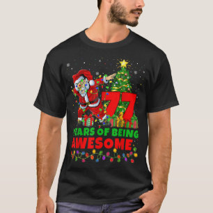 Camiseta 77 Años De Ser Impresionante Juez De Cumpleaños De
