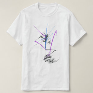 Camiseta 77 Arte Tribal Abstracto Colorido de Tatuajes