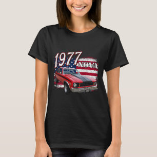 Camiseta 77 Nova 2 Ss 4 De Julio Estadounidense