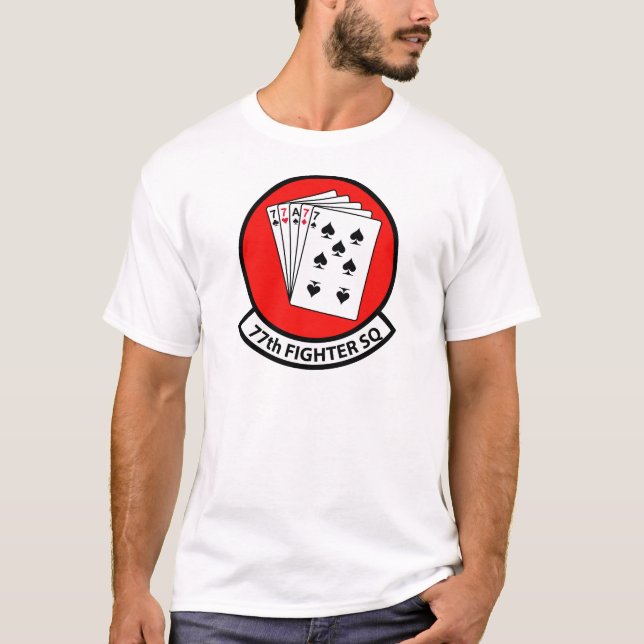 Camiseta 77.o Escuadrón de caza (Anverso)
