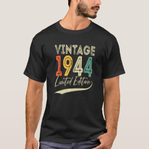 Camiseta 78 años 78º cumpleaños 1944 Vintage