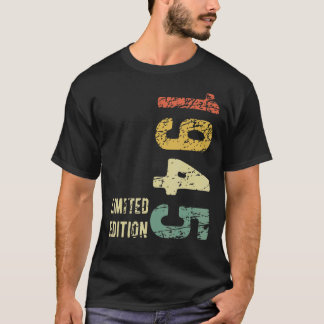 Camiseta 78 años de edad 1945 78º cumpleaños retro