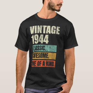 Camiseta 78 años de edad Awesome Vintage 1944 78º cumpleaño
