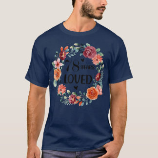 Camiseta 78 Years Loved Mom Grandma 78 Years Old Birthday 1
