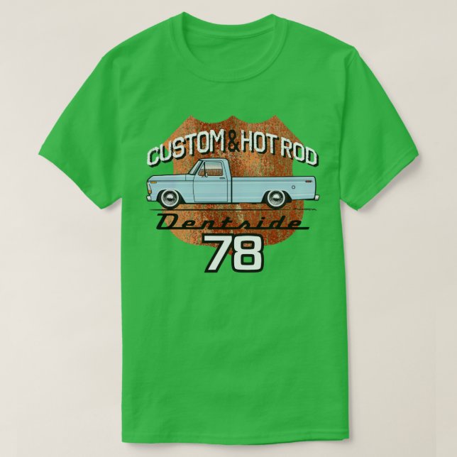 Camiseta 78Azul claro (Diseño del anverso)