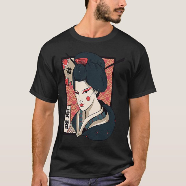 Camiseta 7942 Geisha traditional  PR (Anverso)