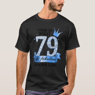 Camiseta 79 y Fabuloso Grupo Fiesta Blanco Azul Candid Phot