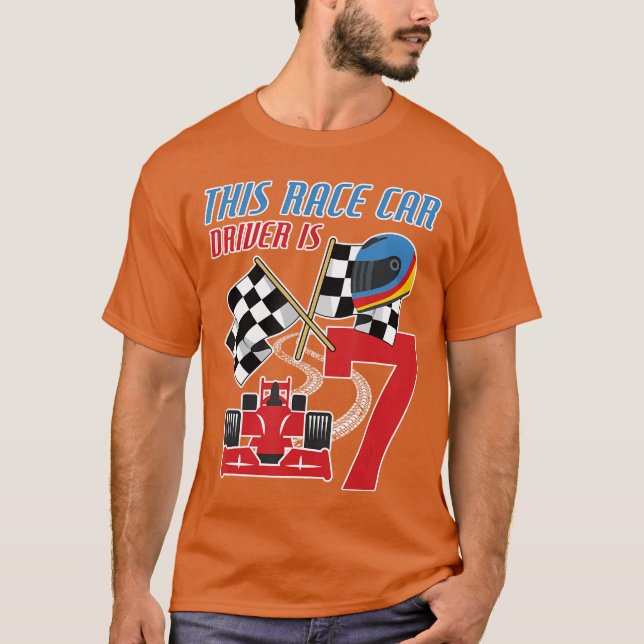 Camiseta 7.ª Bandera de Raza de Niño de 7 años de edad Carr (Anverso)
