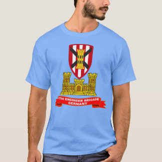 Camiseta 7.ª Brigada de Ingeniería 1969 Alemania ENG Br Rib