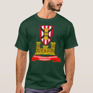 Camiseta 7.ª Brigada de Ingeniería 1969 Alemania ENG Br Rib