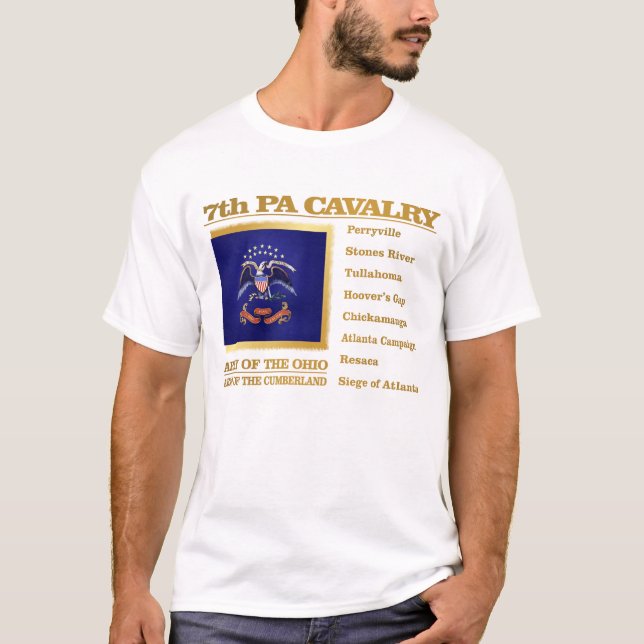 Camiseta 7.ª Caballería de la Autoridad Palestina (BH) (Anverso)