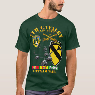 Camiseta 7.ª Cavalry Air Cav 1ª División Cav con SVC