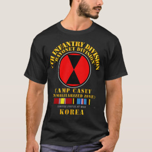 Camiseta 7.ª División de Infantería Corea Cp Casey w SVC