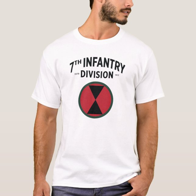 Camiseta 7.ª Insignia de la División de Infantería (Anverso)