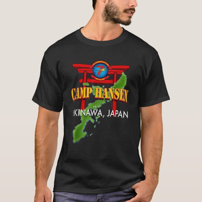 Camiseta 7.º Batallón de Comunicación Campamento Hansen Oki (Anverso)