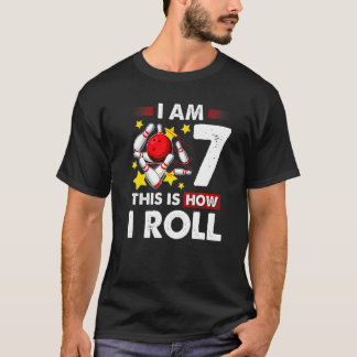 Camiseta 7.º Bote De Cumpleaños Así Es Como Vuelo 7 Años