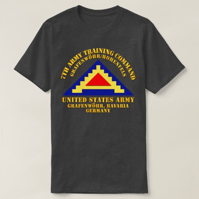 Camiseta 7.º comando de entrenamiento GE (Diseño del anverso)