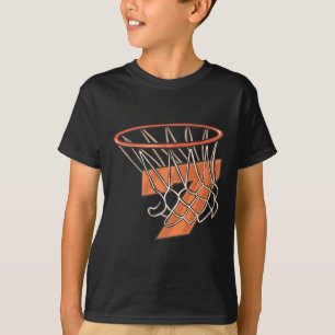 Camiseta 7.º cumpleaños de Básquetbol, niño de 7 años por B