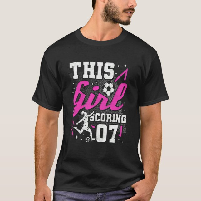 Camiseta 7.º cumpleaños de este Chica con 7 años de edad (Anverso)